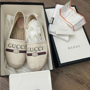 Gucci espadrilles flats